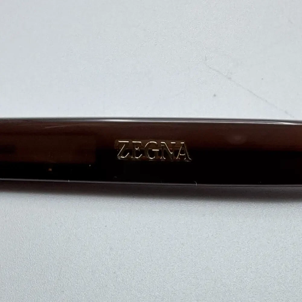 Ermenegildo Zegna Sunglasses EZ0271 48E Shiny Dark Brown Frame Brown Lens 48mm